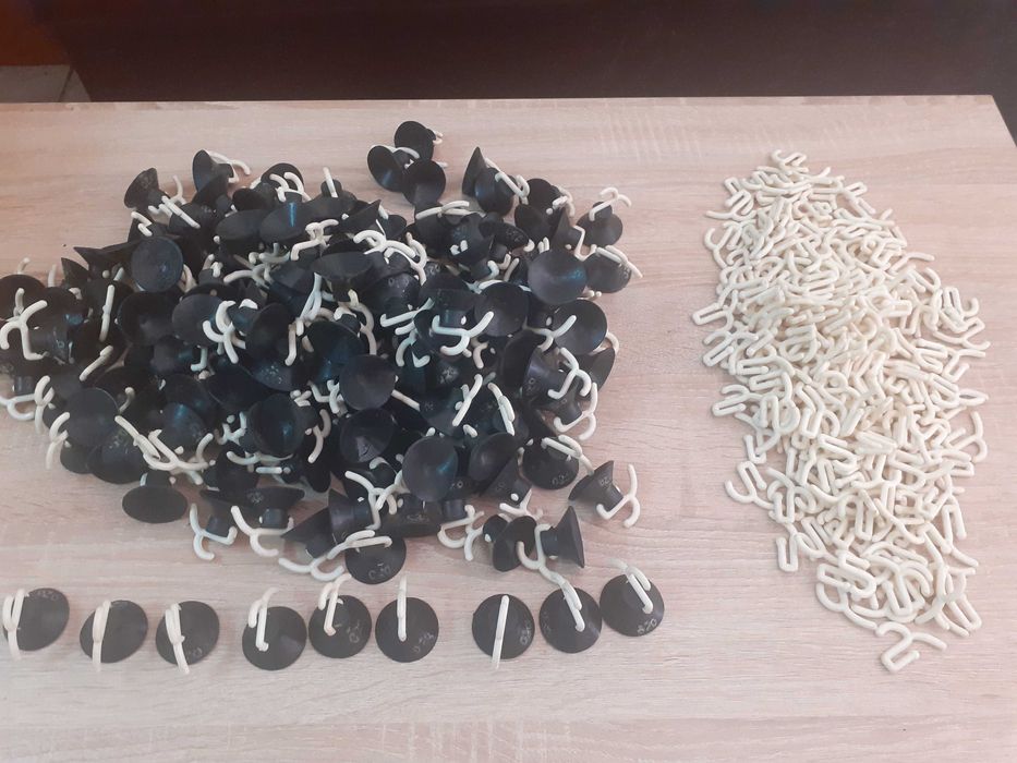 Вакумни закачалки/Болт поцинкован М6 х 35мм с гайка и шайби