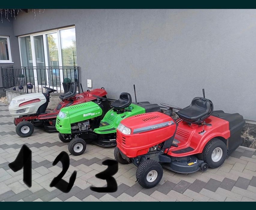 Tractoraș tuns iarba gazon