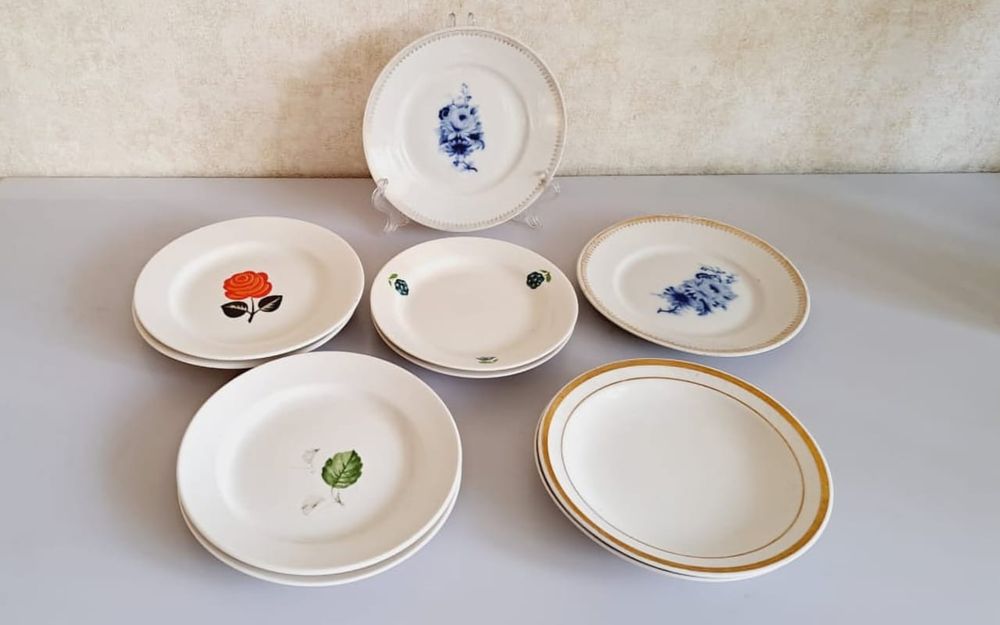 Тарелки  Блюдца  Тарелки