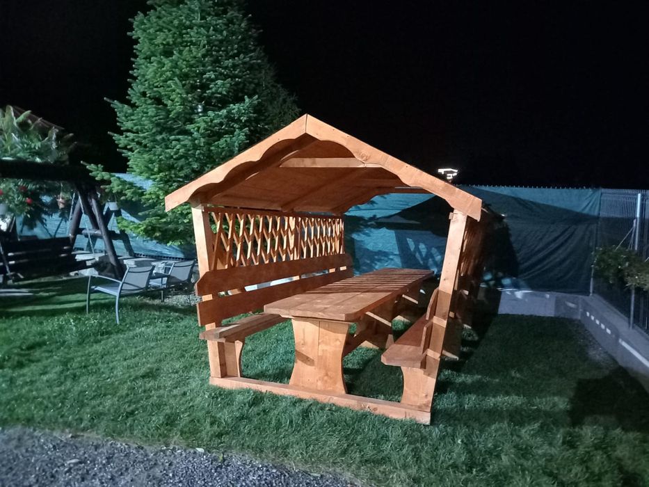 Foisor lemn masiv rustic