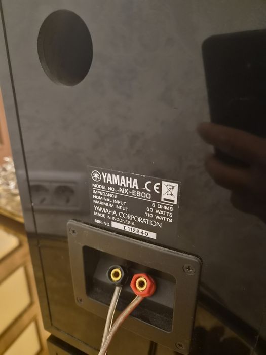 Receiver Yamaha E700 + boxe raft NX E800