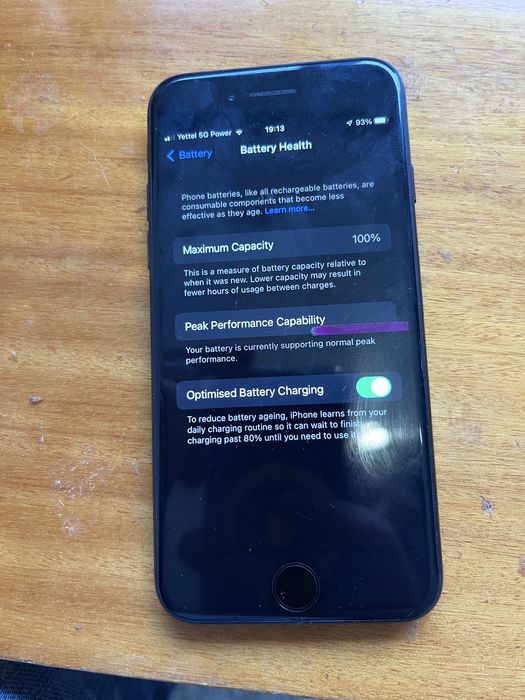 Iphone 7  100% Battery health