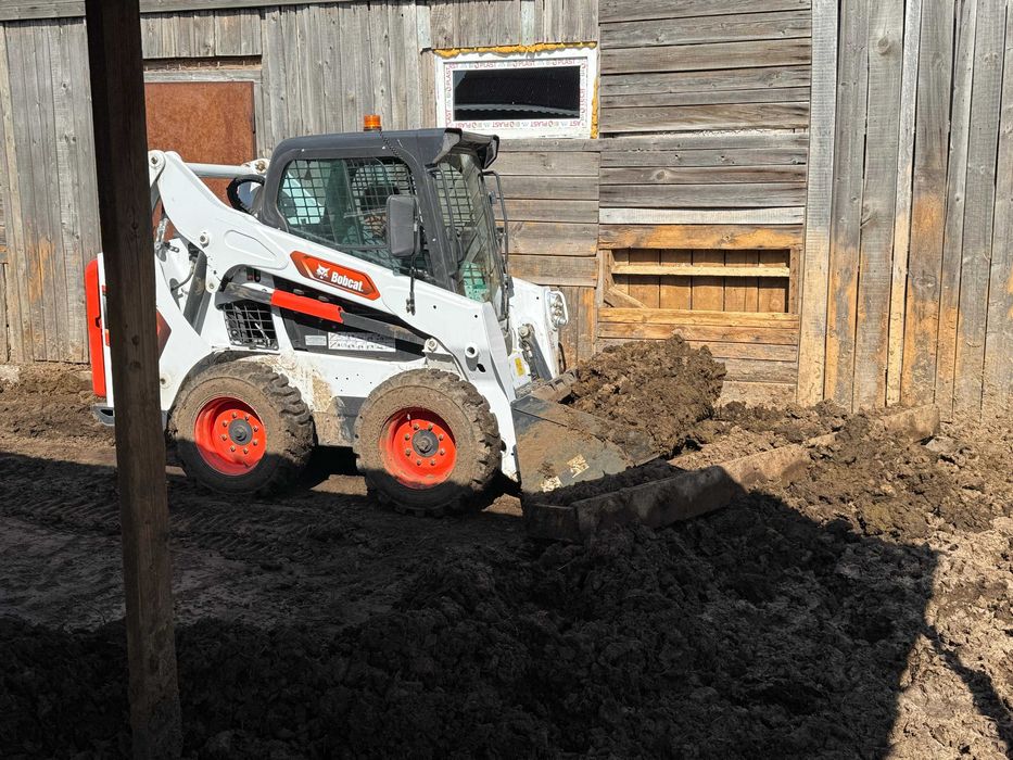 Услуги мини погрузчика Аренда Вывоз мусора Бобкат