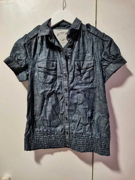 Cămașă dama Tommy Hilfiger 100% bumbac, X-Small