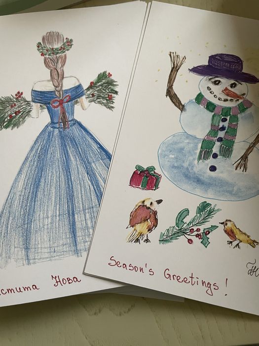 Коледни и новогодишни картички