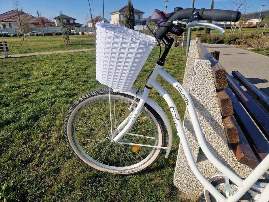 Bicicletă oraș Koliken Cruiser 26" cu coș – stare foarte bună