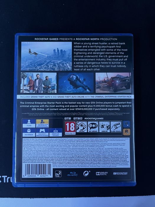 Gtа5 за Playstation 4