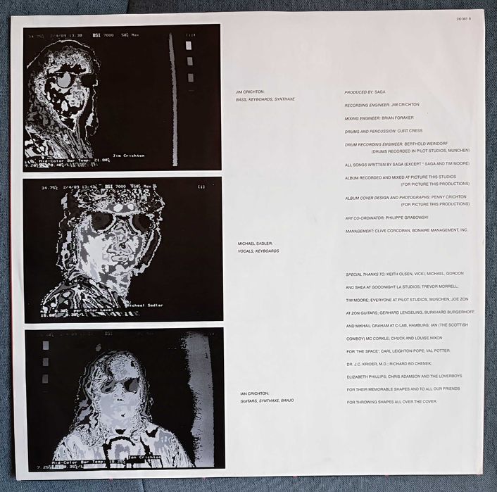 Грамофонна плоча SAGA - The beginner's guide to throwing shapes