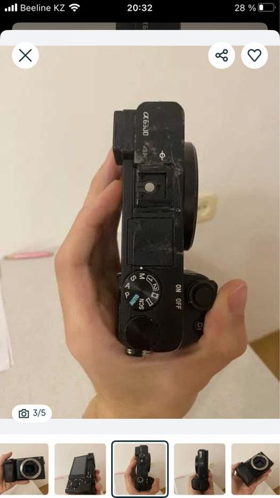 Sony a6300 body 4K 30fps