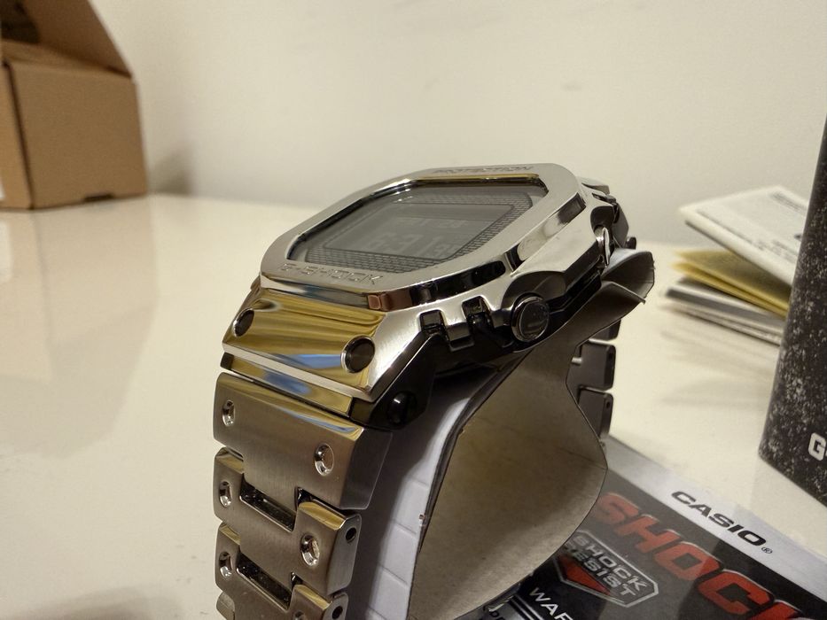(OFERTA) G-Shock Full Metal - MIP Display - GMW-BZ5000D-1ER - Garantie 2 ani - Full Box