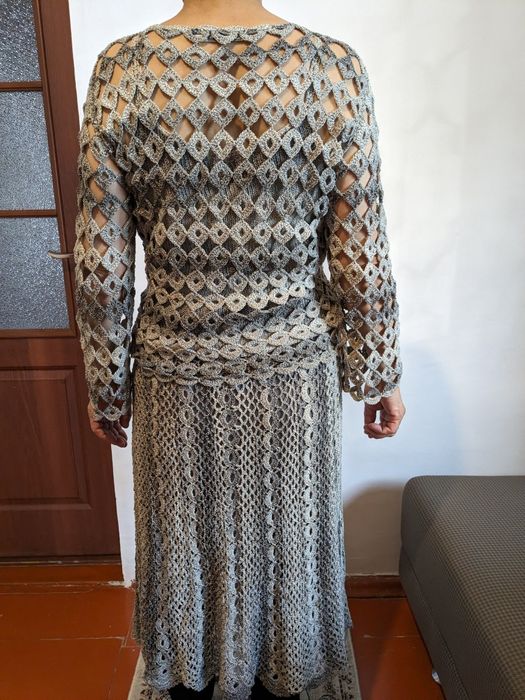 Комплект Турция (топ, юбка, накидка)