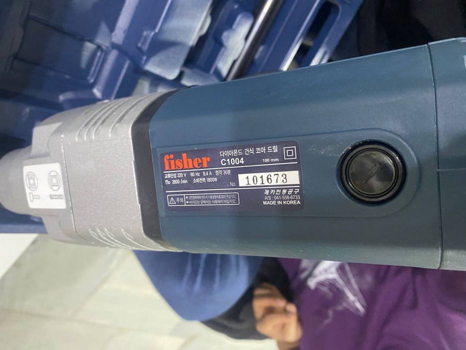 Дрель алмазной бурение