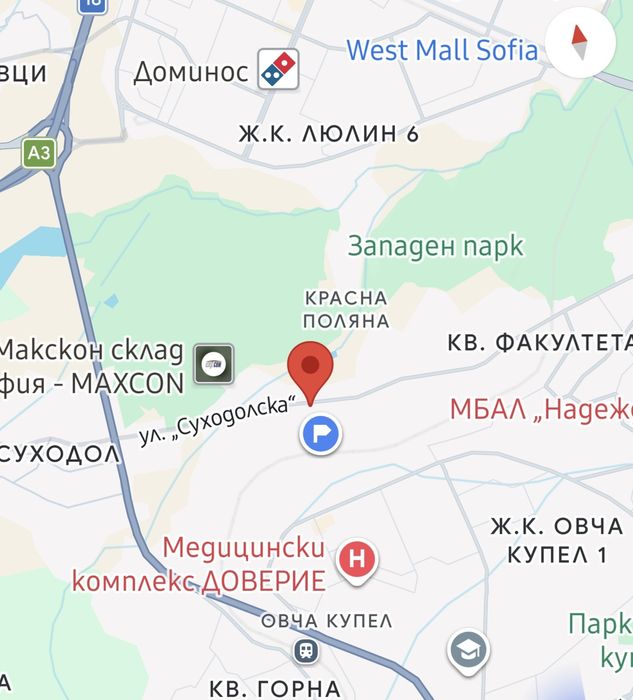 Дава се под наем Гараж / Паркомясто в София, Овча купел 2 - 24 кв.м за 99.45 € - Снимка #2