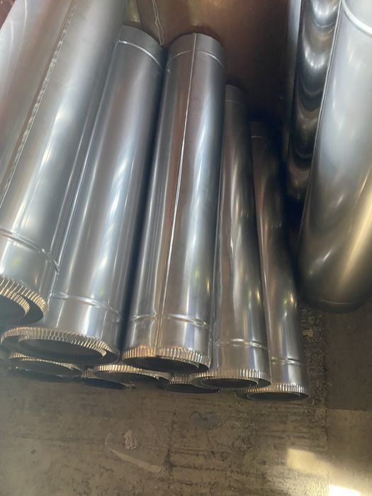 Cos de fum izolat inox