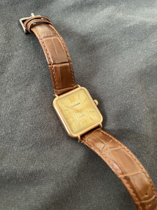 Золотые часы, мужские!