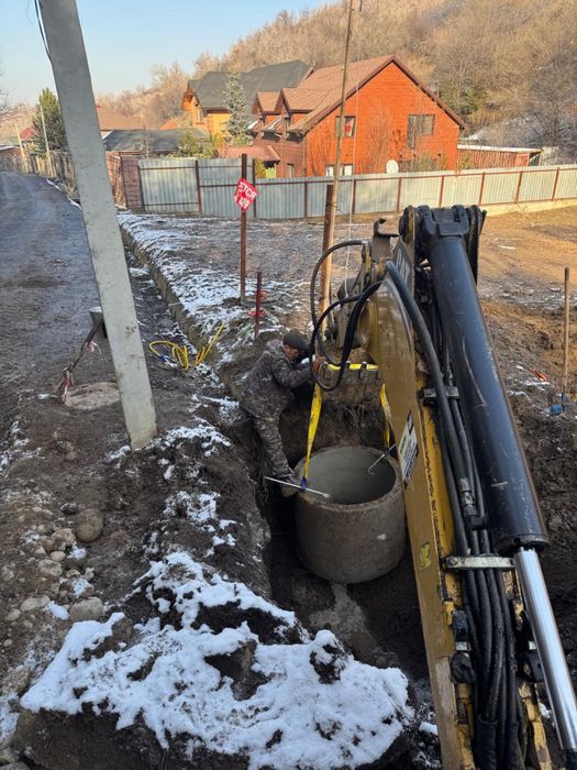 Услуги экскаватора погрузчика 3в1