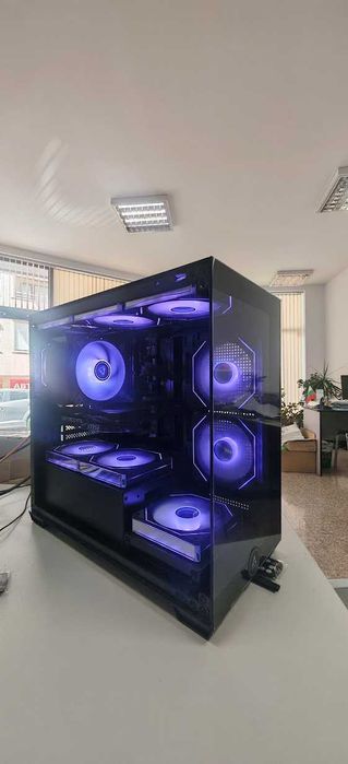Мощнo Геймърско РС Intel I5 13500 14/20 Core/32Gb D5/1TB SSD/MSI 5060/Гаранция