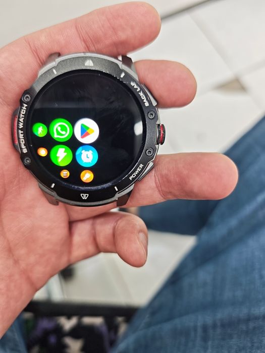 GS wear G 15 pro soat amoled ekran android sim kartali pley market bor