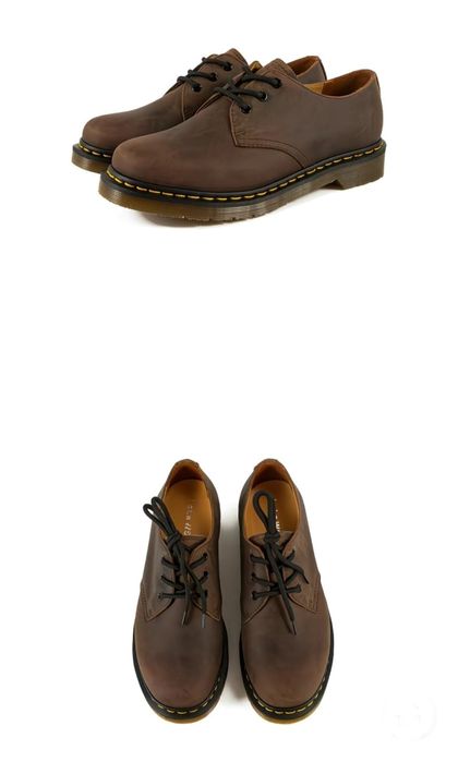 Кожаные ботинки Crazy Horse | Натуральная кожа