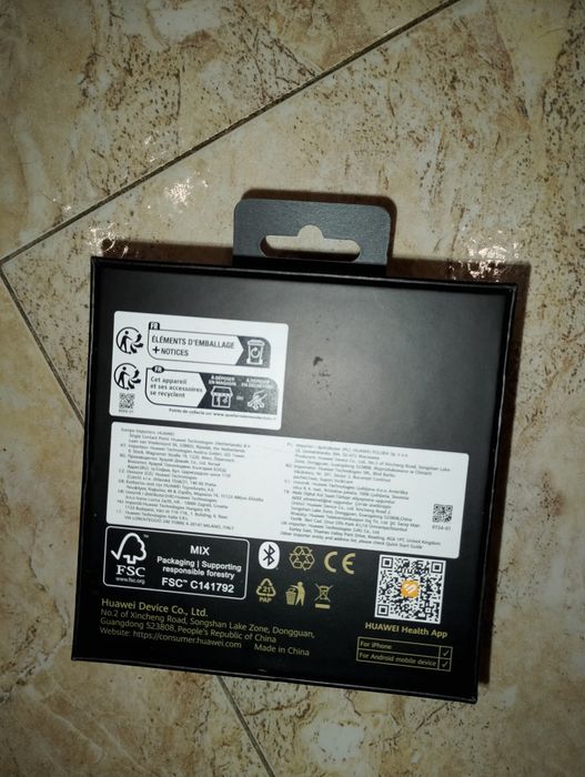 Смарт часовникът Huawei Watch GT 6 (версия 46 мм в черен цвят).