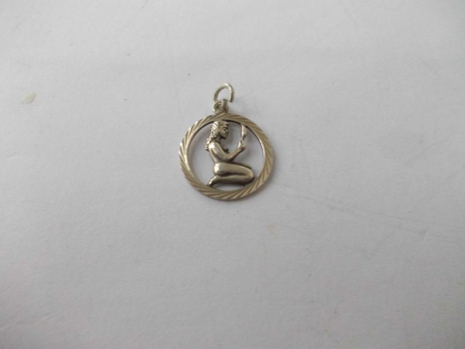 Medalion vechi din argint