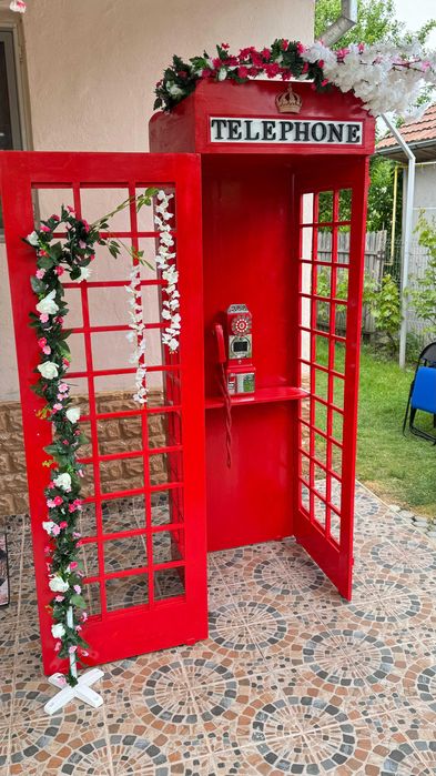 Cabina Londoneza Videoguest book – pentru Evenimente Speciale