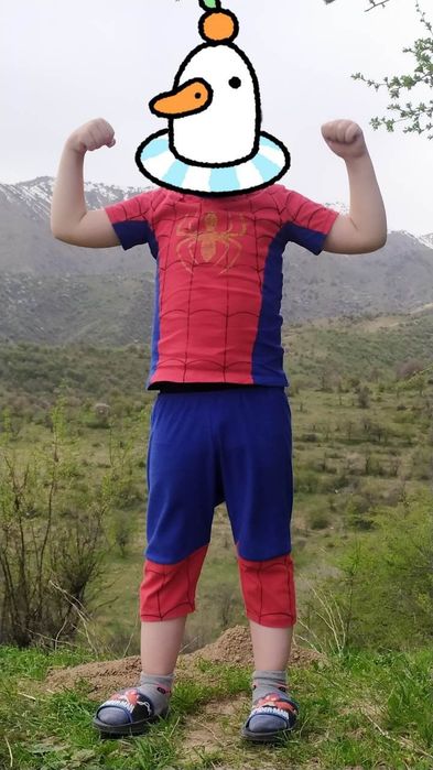 Новинка летняя одежда человек паук и другие супергерои