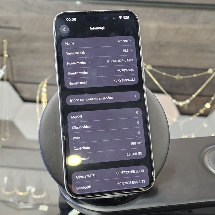 Amanet F28: Iphone 15 Pro Max 256Gb