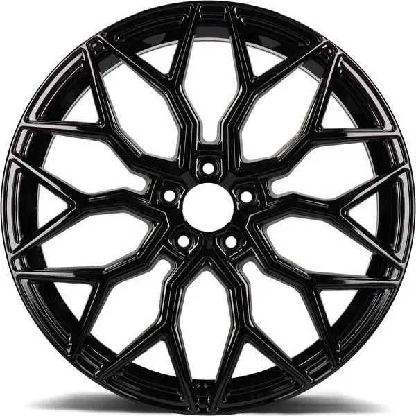 Jante R17 5x108 Vossen HF-2 Black Style | Volvo, Jaguar, Peugeot, Ford