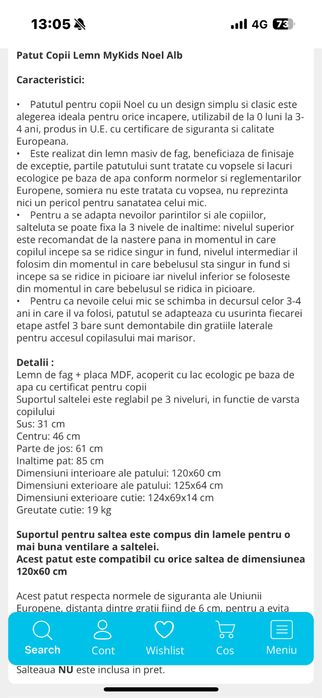 Patut bebe cu lenjerii