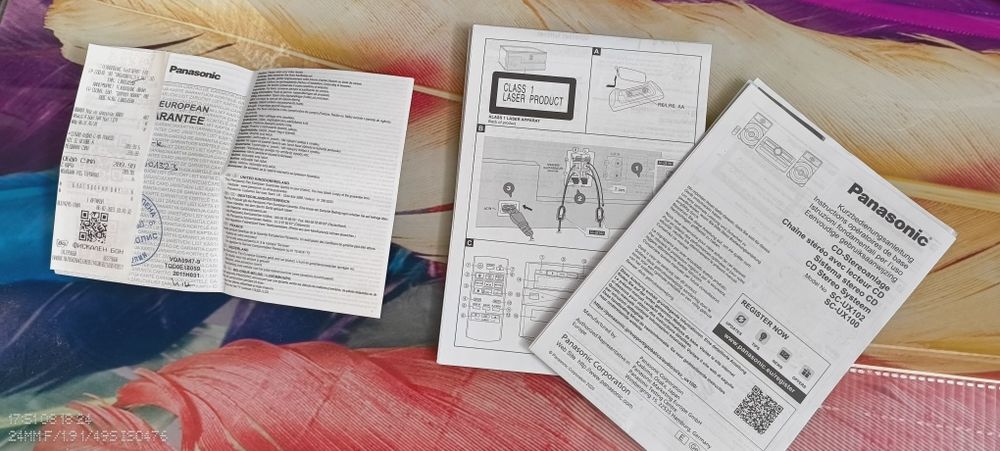 PANASONIC / SC-UX100/ стерео уредба