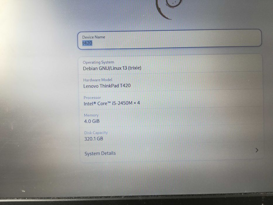 Lenovo ThinkPad Т420, 14", Intel Core i5-2450M, 4GB RAM, 320GB HDD