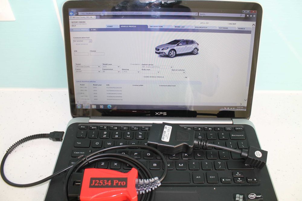 Volvo Vida, VDASH кабел диагностика за Volvo и Polestar 1/2 2025+