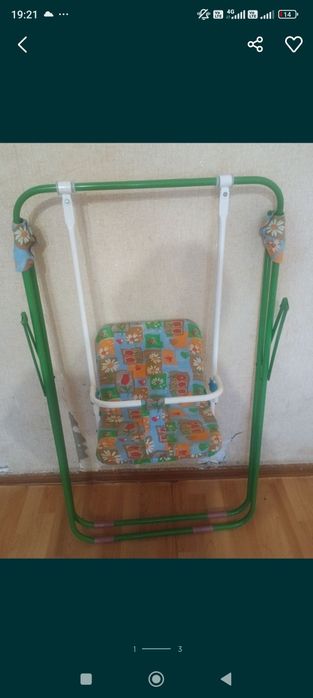 Детская качеля в отличном состоянии