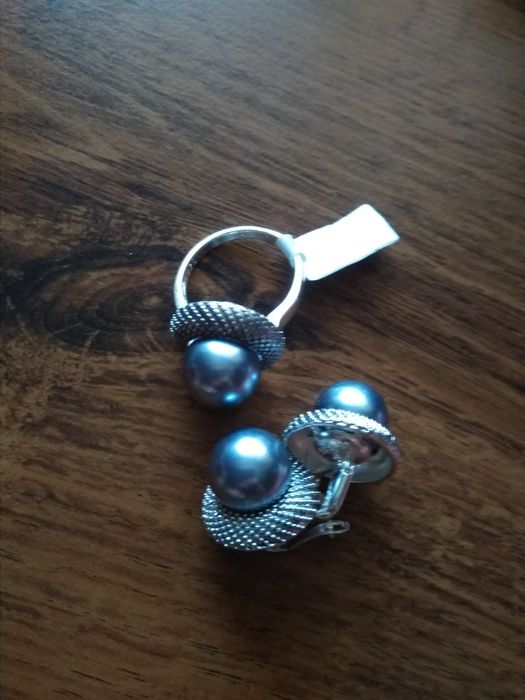 Новый серебряный набор 925й пробы