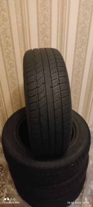 ШИНА  Б/У  ,размер 195:15:60