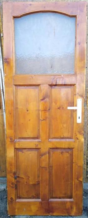 5 usi lemn lacuite fara toc