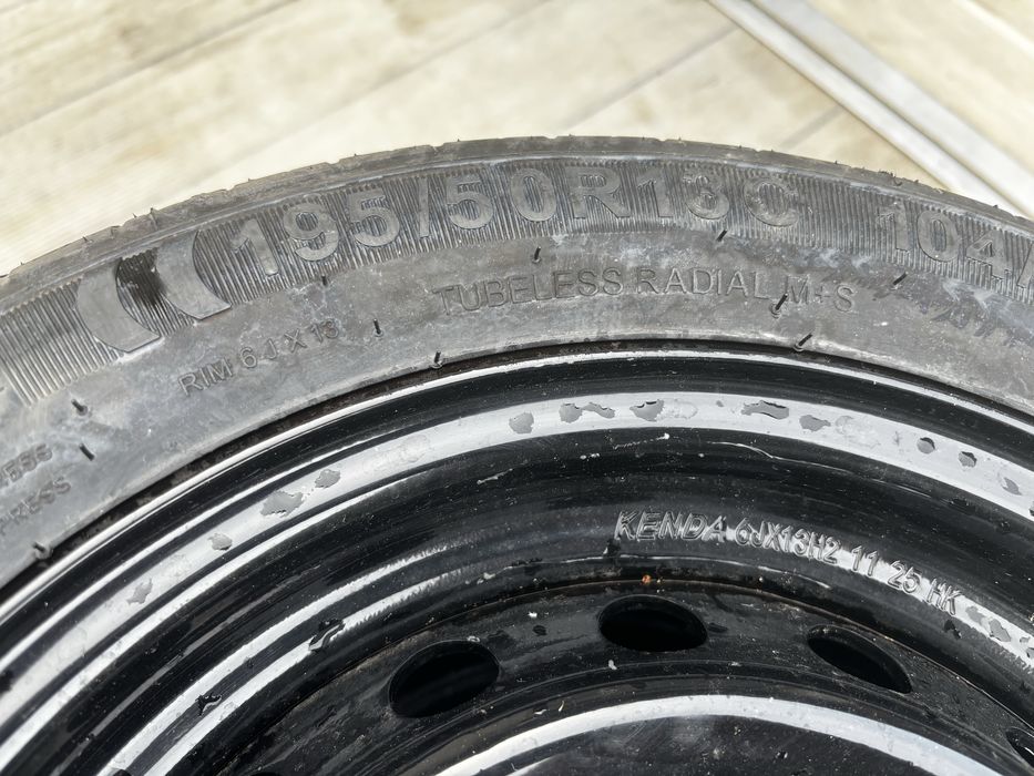 Genti cu anvelope  pt remorca 195/50 r13