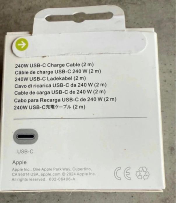 Cablu apple 240w  2m