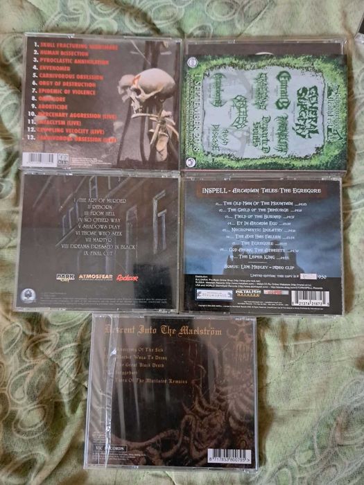 Оригинални дискове с метъл и др. CD