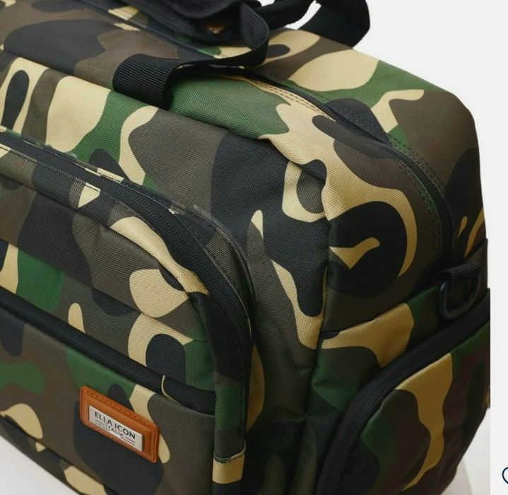 Geanta voiaj premium ELLA ICON GREEN ARMY NOUA cu etichetă + BONUS