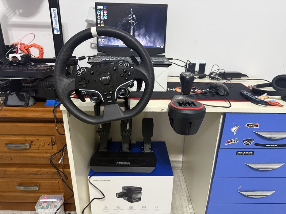 Volan moza r3 cu ambreaj si schimbator