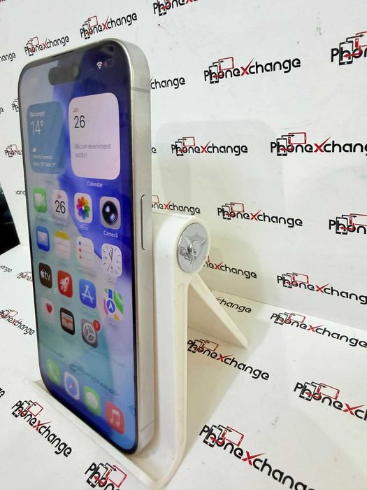 iPhone 15 Pro White Neverlocked 128GB 87% 49115