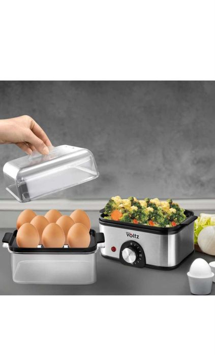 Чисто нов Уред за приготвяне на яйца и зеленчуци Oliver Voltz