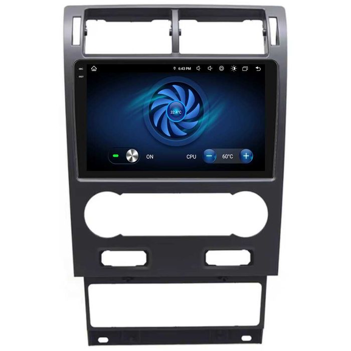 Navigatie Dedicata Ford Mondeo 3 (2000-2007), 9Inch, Bluetooth,Carplay