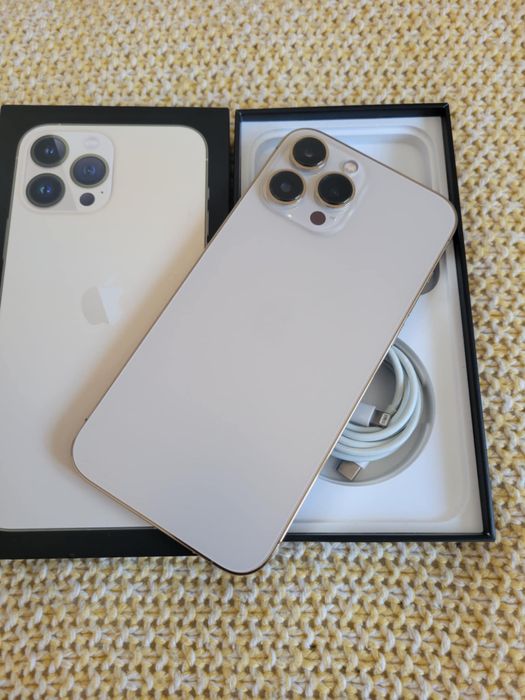 iphone 13 pro max gold second hand si noi de vanzare