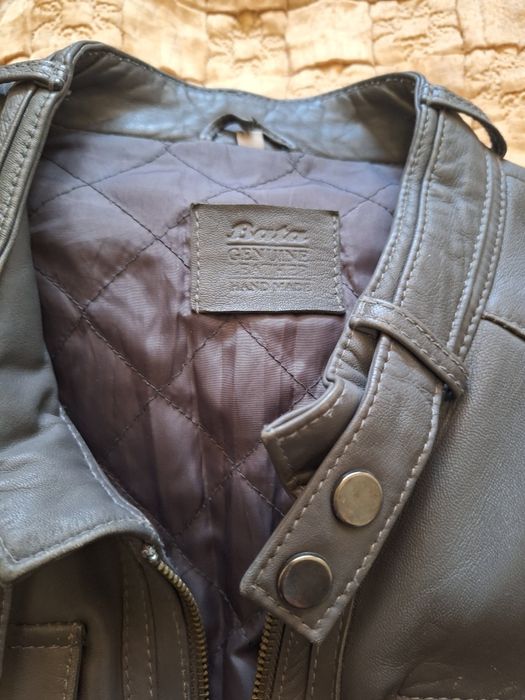 Куртка кожаная мужская.