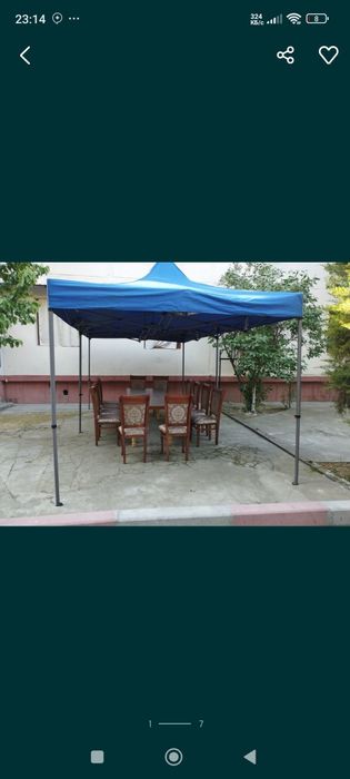 Prakat toy va boshqa marosimlar uchun stol stul pasuda ijaraga beramiz