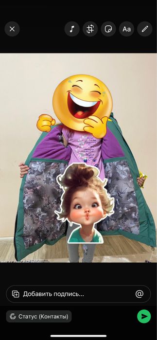 Куртка новый 8/10 жаска