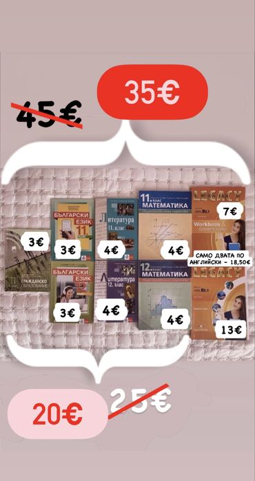 Учебници за 11 и 12 клас ООП